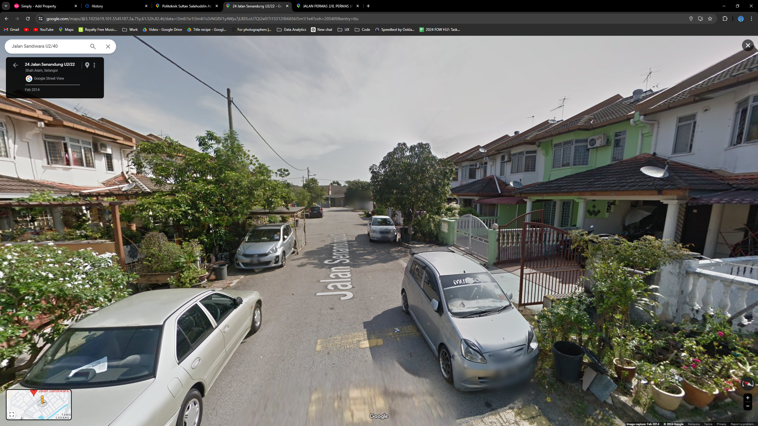 Taman Mayang Sari Double Storey House